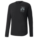 Puma Run LS Tee Herre