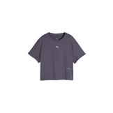 Puma Brightstride Cloudspun T-shirt i mørk lilla med logo