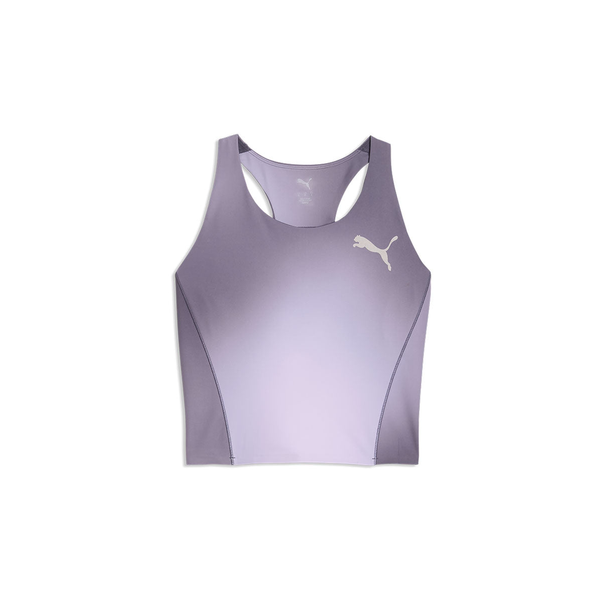 Lilla Puma Lightspeed AOP crop top til damer