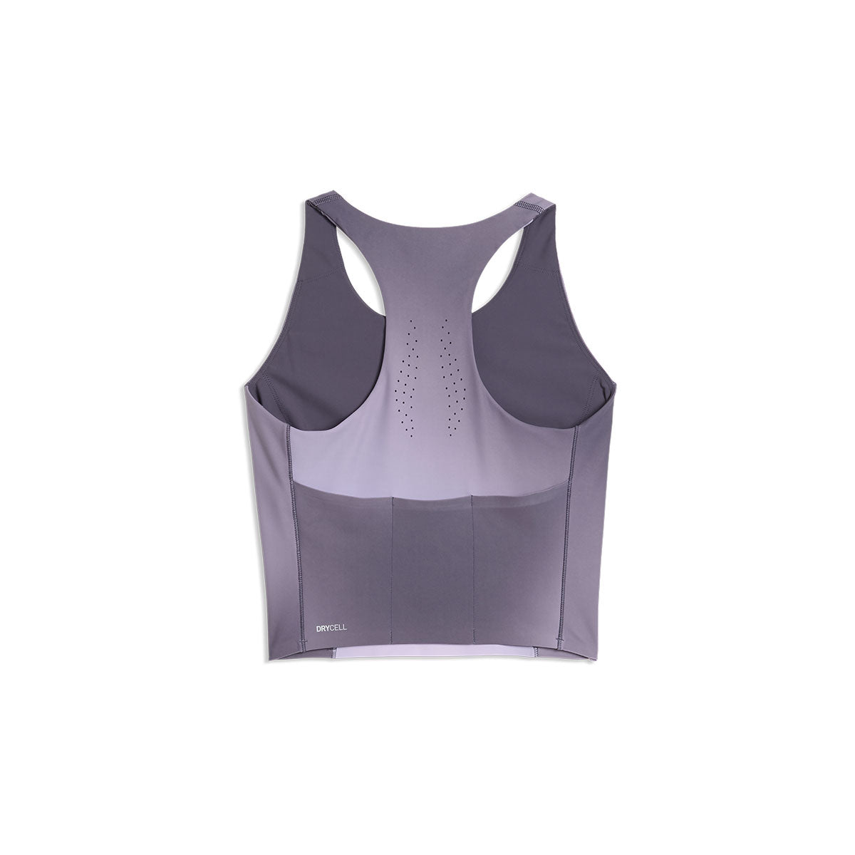 Lilla Puma Lightspeed AOP crop top dame med racerback-design
