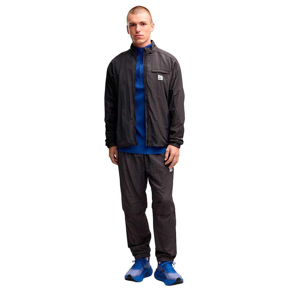 Sorte herrebukser med elastisk linning og sidelommer fra Puma SAYSKY
