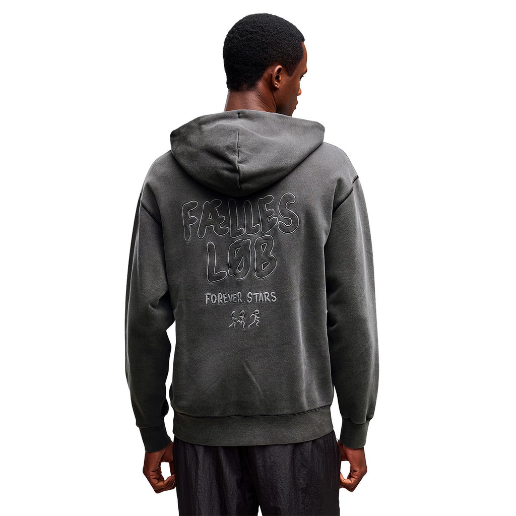 Grafisk langærmet sweatshirt med hætte og tekstprint på ryggen Puma X SAYSKY