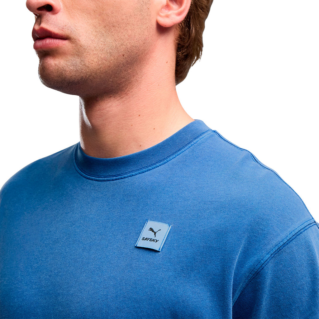 Puma X SAYSKY grafisk team T-shirt med logo-mærke på brystet