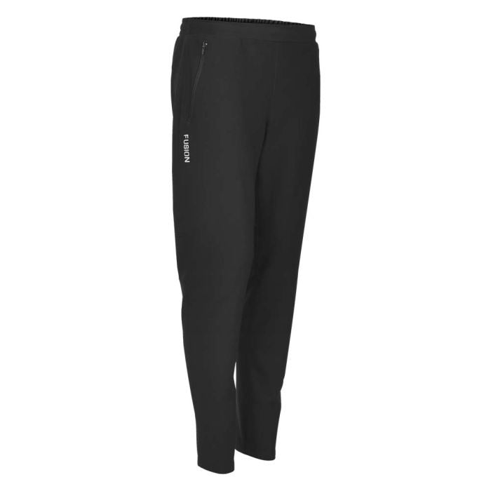 Fusion Recharge pants til mænd sorte bukser med logo på ben