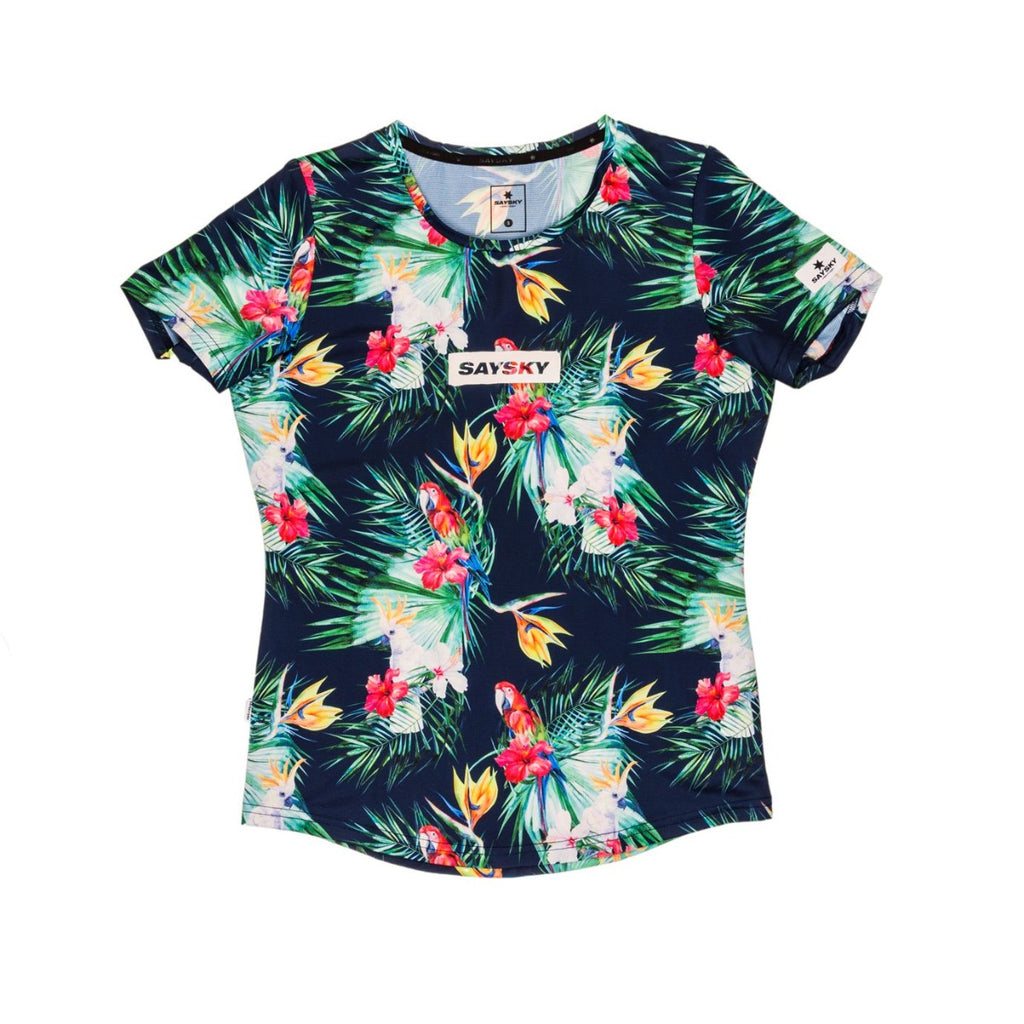 Saysky Flowers Combat T-Shirt dame