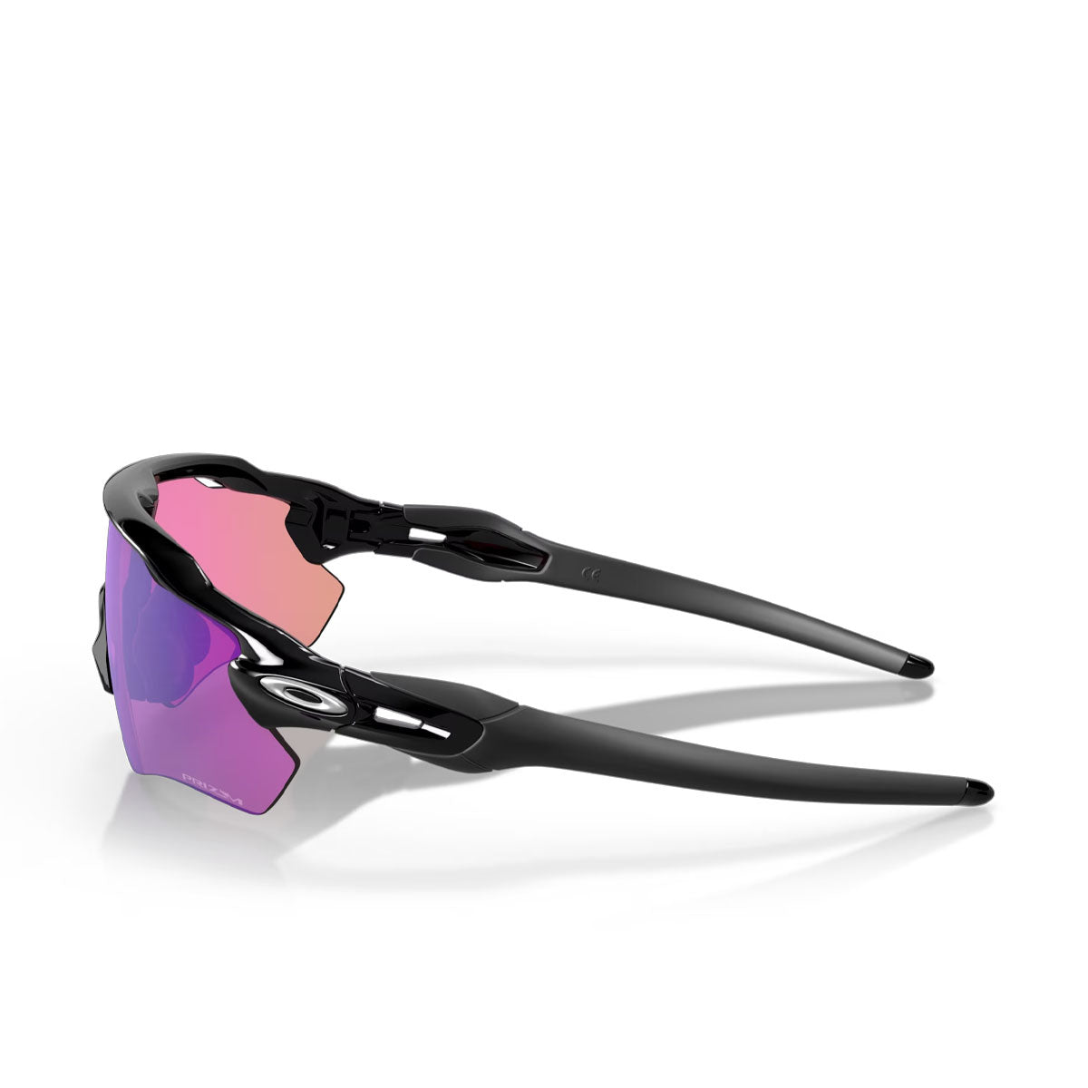 Oakley Radar EV Path Prizm Golf solbrille med sort stel og rosa linser