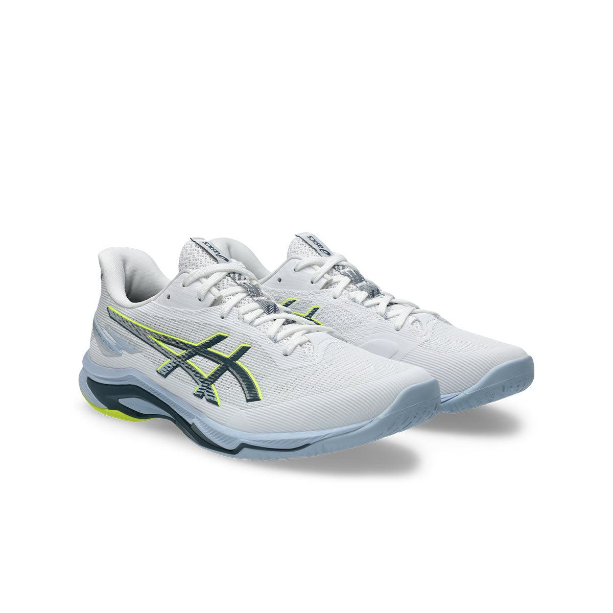 ASICS Netburner Ballistic FF 4 Herre løbesko i hvid og blå