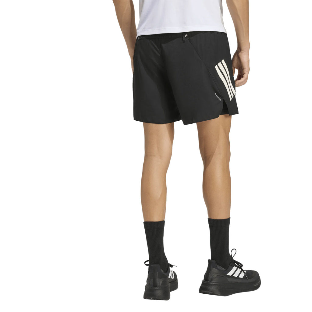 Sort Adidas Adi365 2in1 shorts til herrer med sidelommer