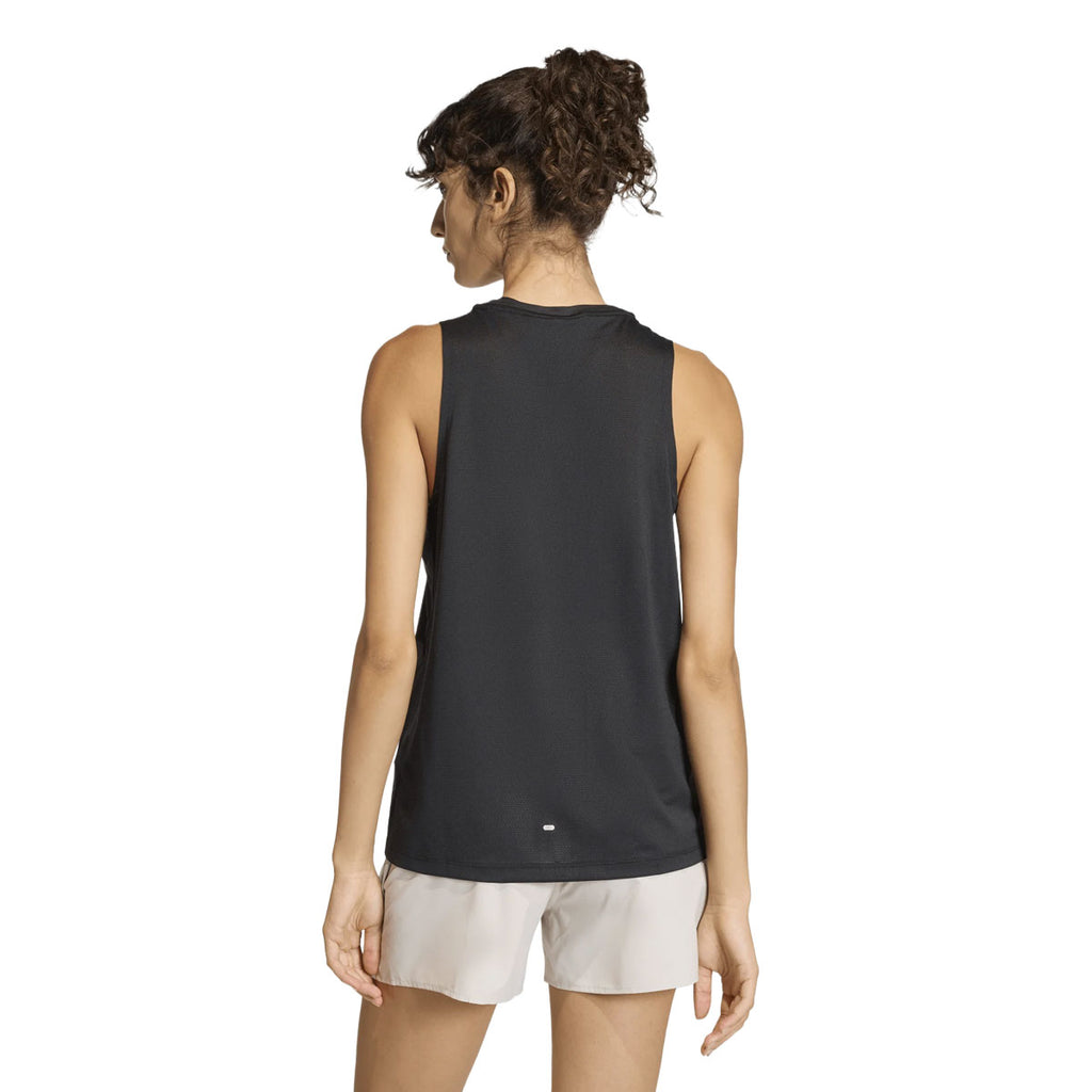 Sort Adidas Adi365 Breeze tanktop til damer set bagfra