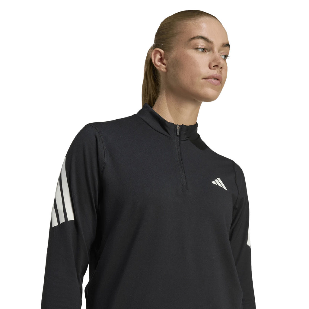 Langærmet Adidas Adi365 Iconic 1/2 Zip løbetrøje til damer