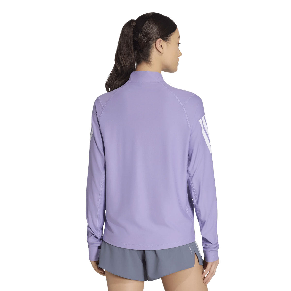 Lilla Adidas Adi365 langærmet ½ zip til damer