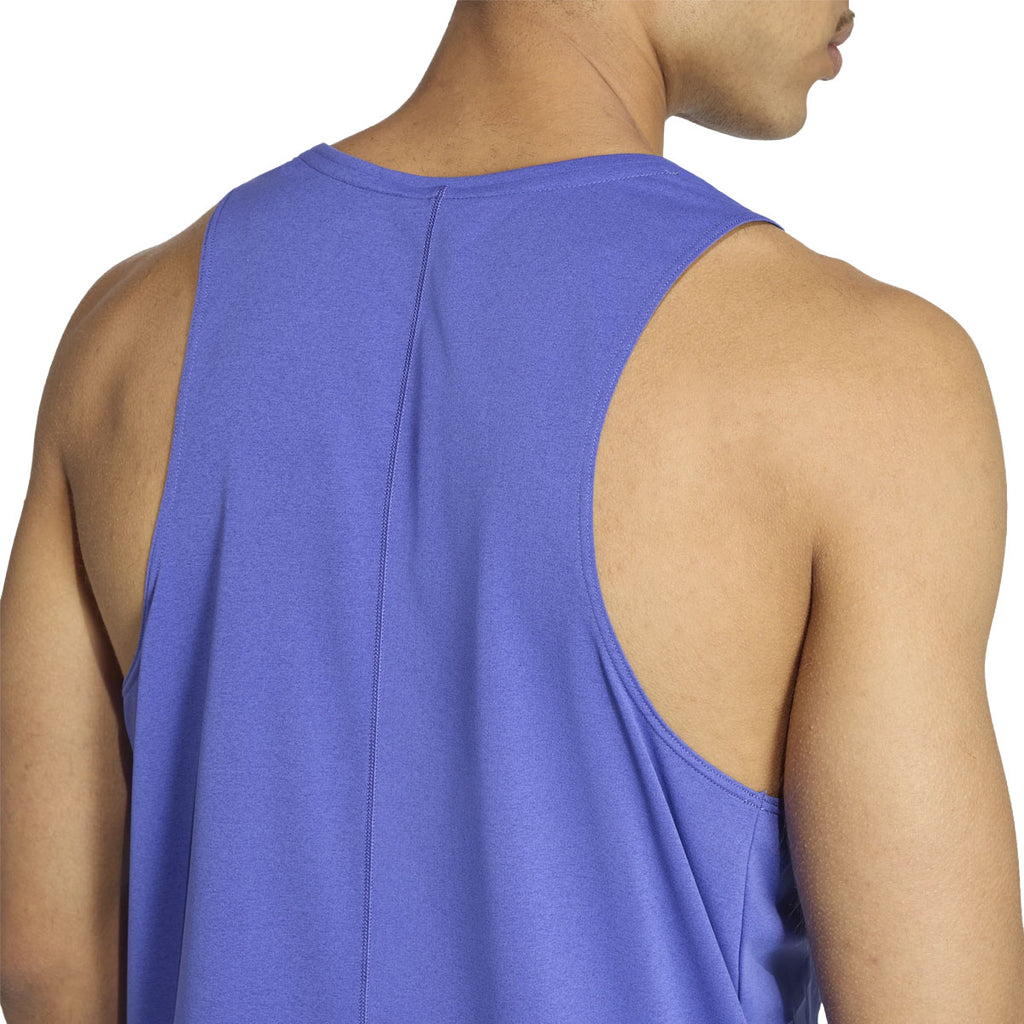 Adidas Adi365 tanktop til mænd i lilla med racerback-design