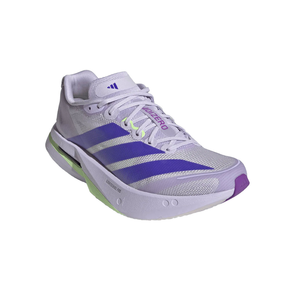 Adidas Adizero Boston 13 Dame løbesko i hvid og lilla