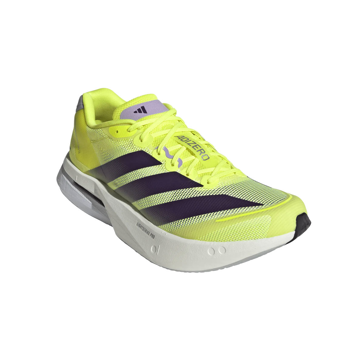 Adidas Adizero Boston 13 herre løbesko i gul og lilla