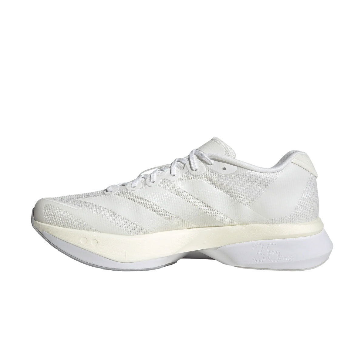 Hvide Adidas Adizero Boston 13 herre løbesko med letvægtsdesign
