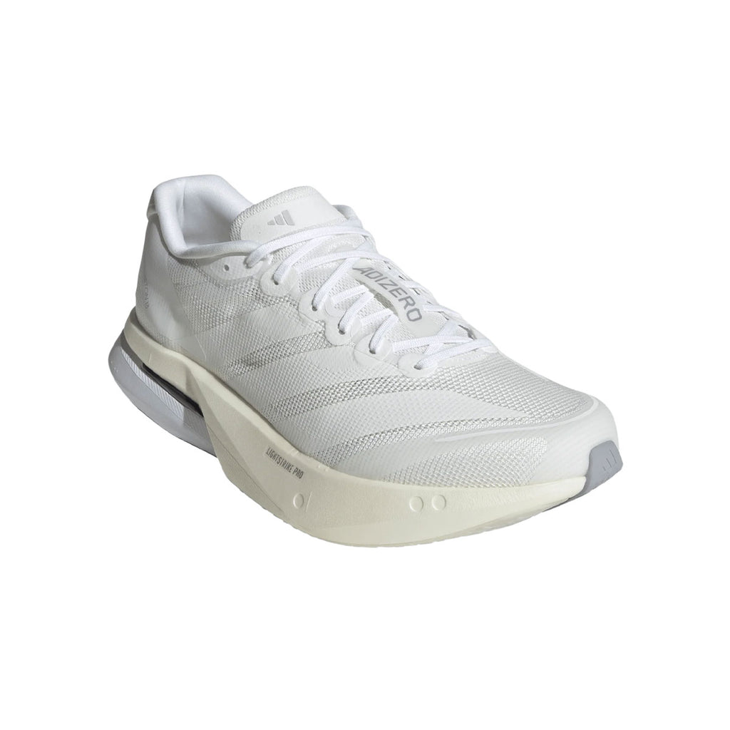 Adidas Adizero Boston 13 herre løbesko i hvid farve