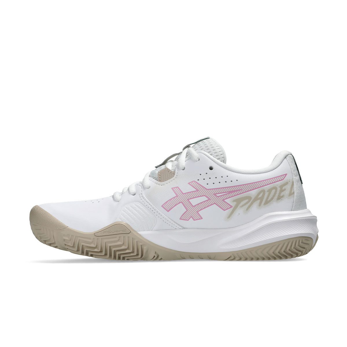 Asics Gel-Challenger 15 Padel indendørssko i hvid og pink