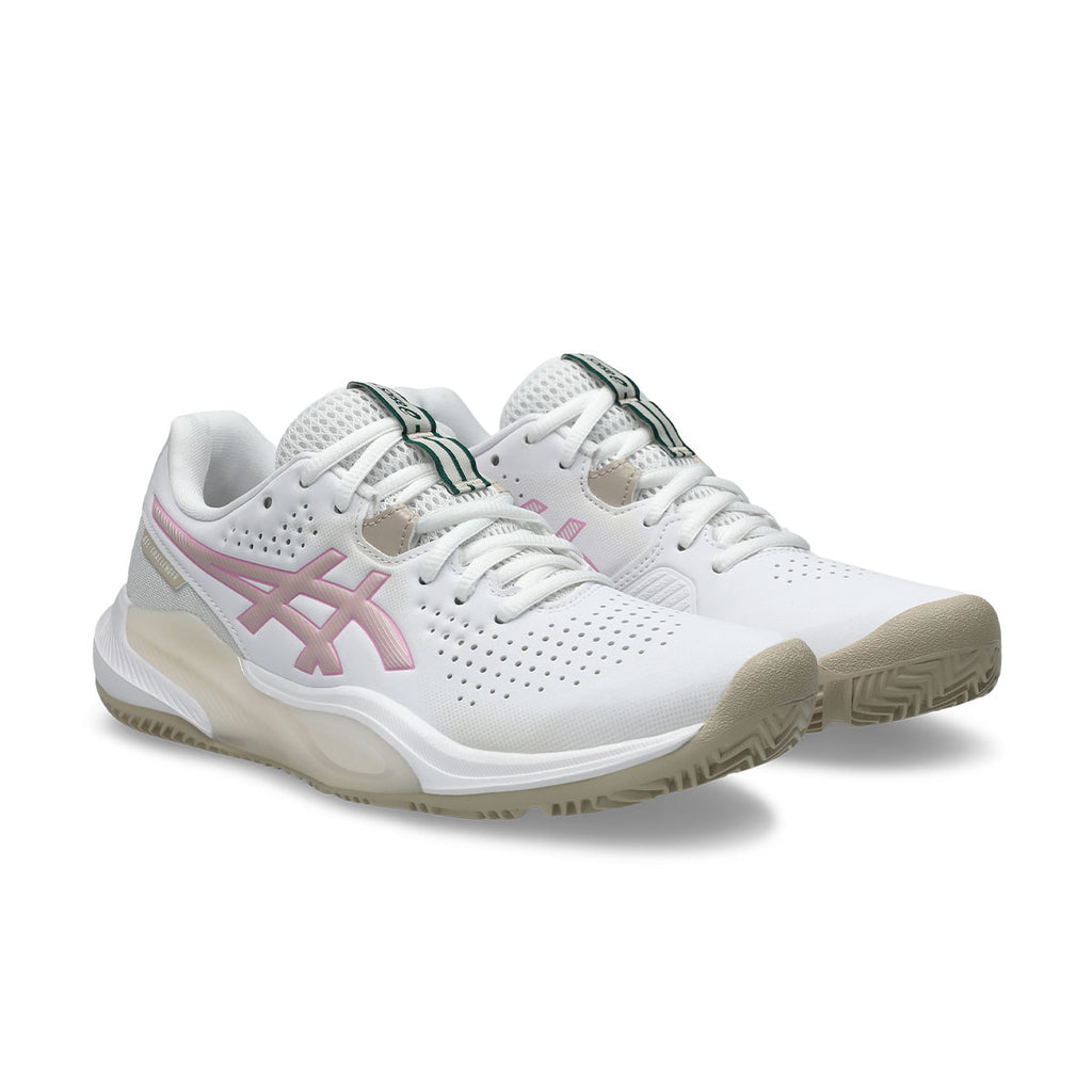 Asics Gel-Challenger 15 Padel indendørssko i hvid og rosa