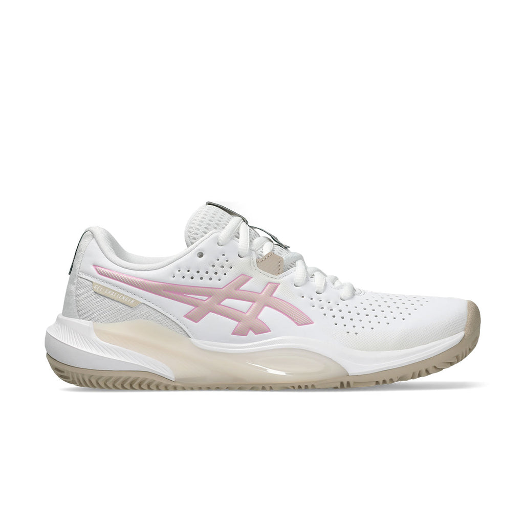 Asics Gel-Challenger 15 Padel sko i hvid og lyserød farve