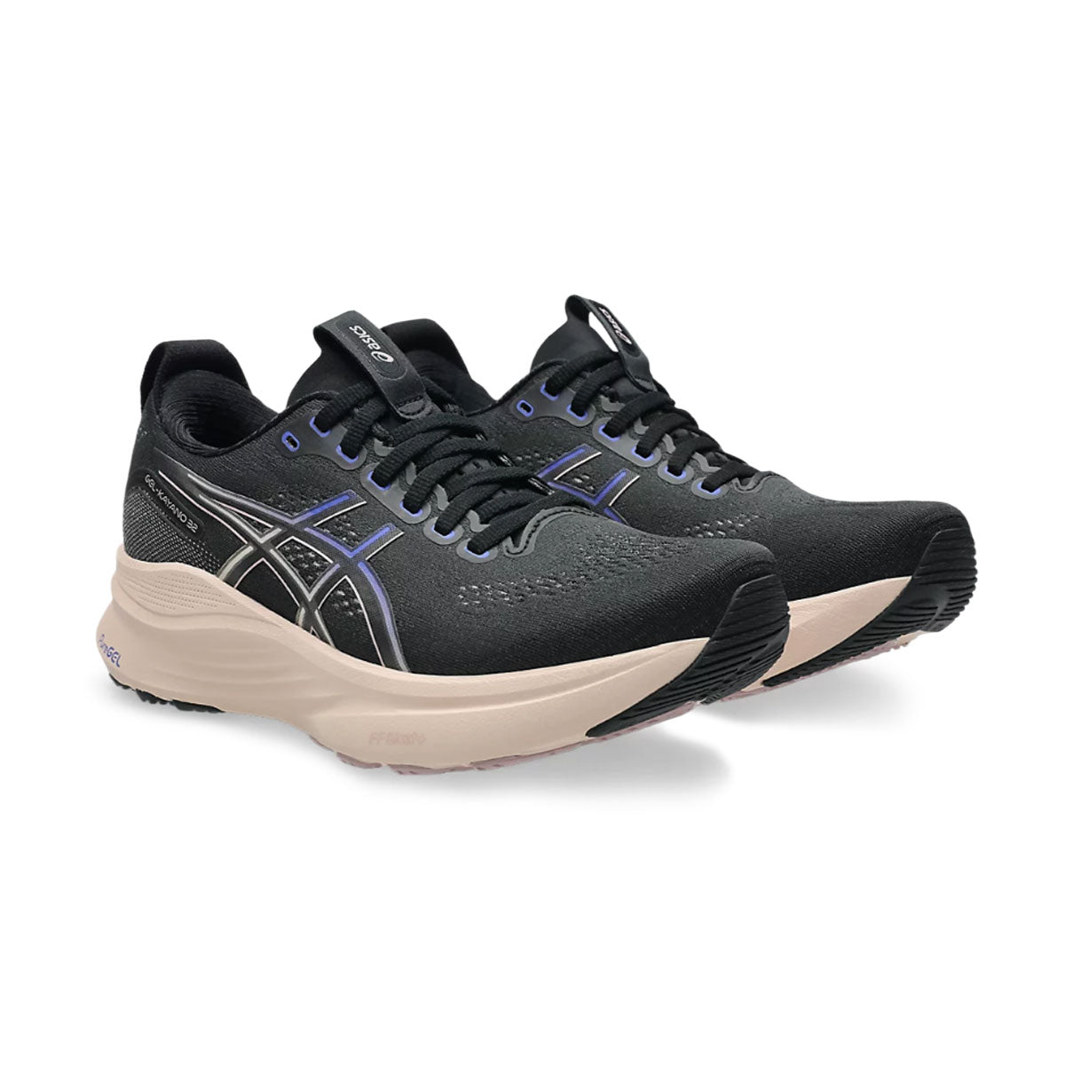 Asics Gel-Kayano 32 Dame løbesko i sort og lyserød