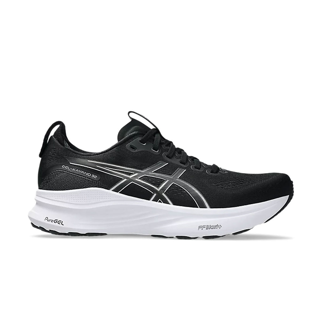 Asics Gel-Kayano 32 herre løbesko i sort og hvid