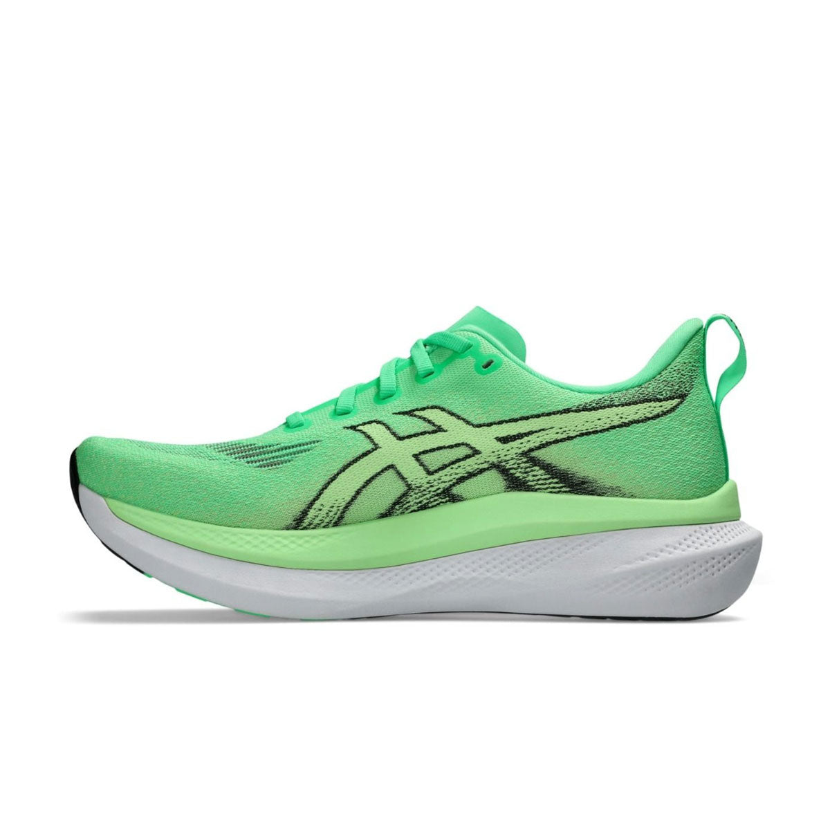 ASICS Glideride Max 2 herre løbesko i grøn farve