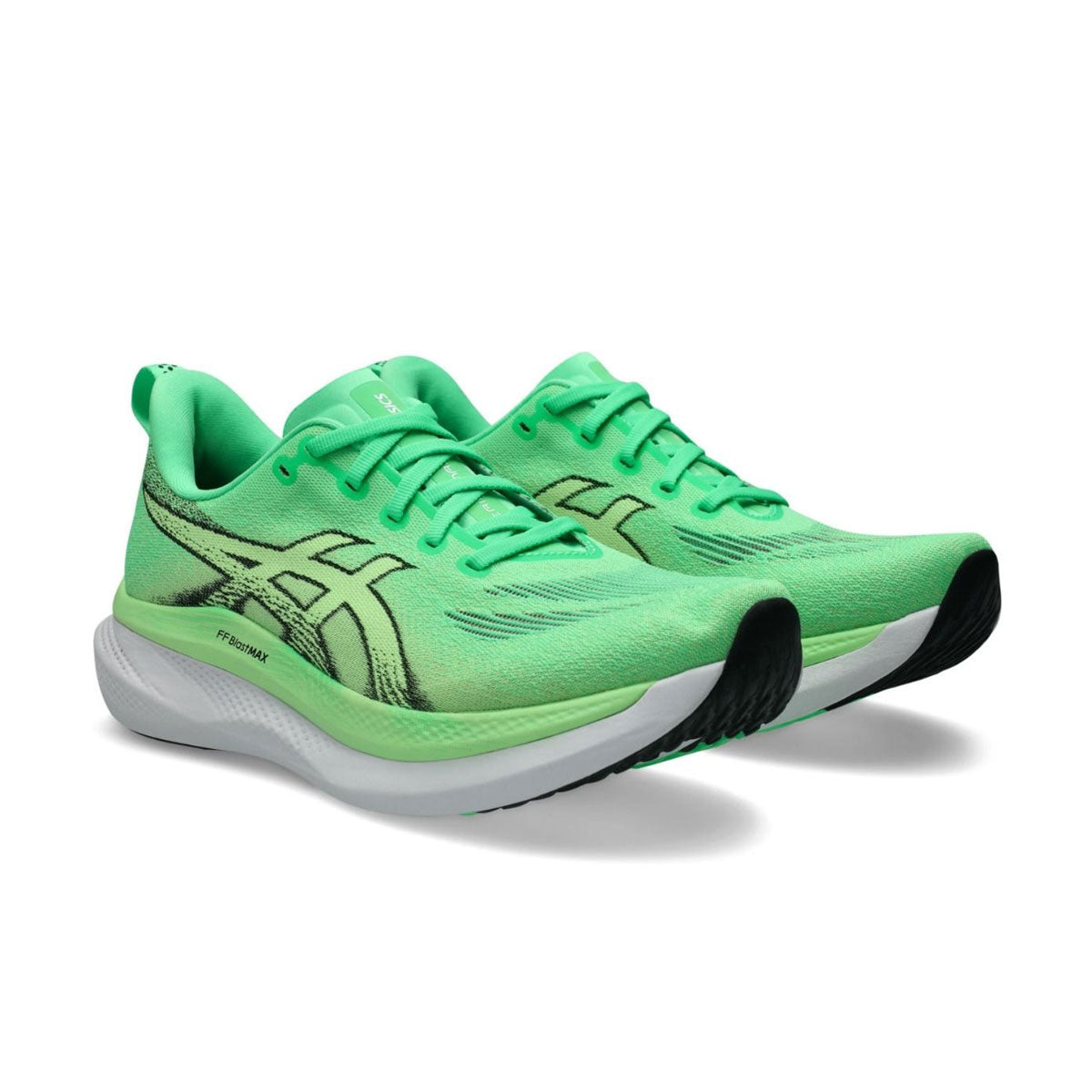 ASICS Glideride Max 2 Herre løbesko i grøn farve