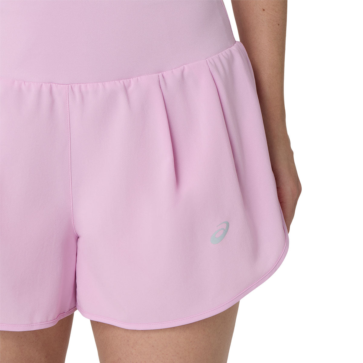 Lette lyserøde Asics 3.5" shorts til kvinder til løb