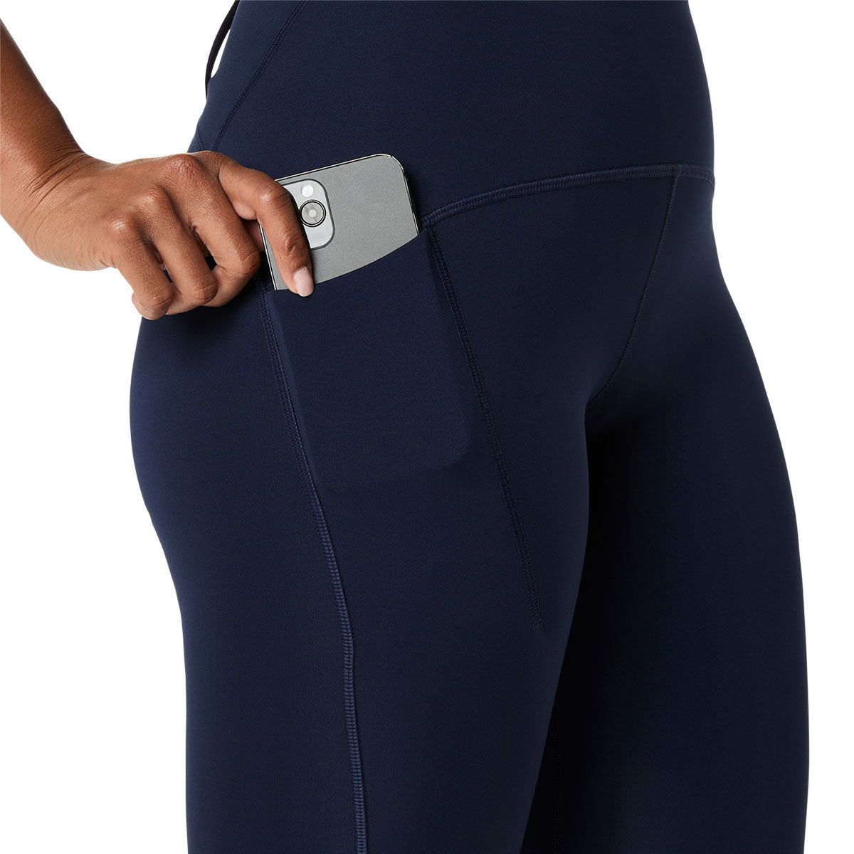 Asics Road High Waist Tight Dame med lomme til telefon