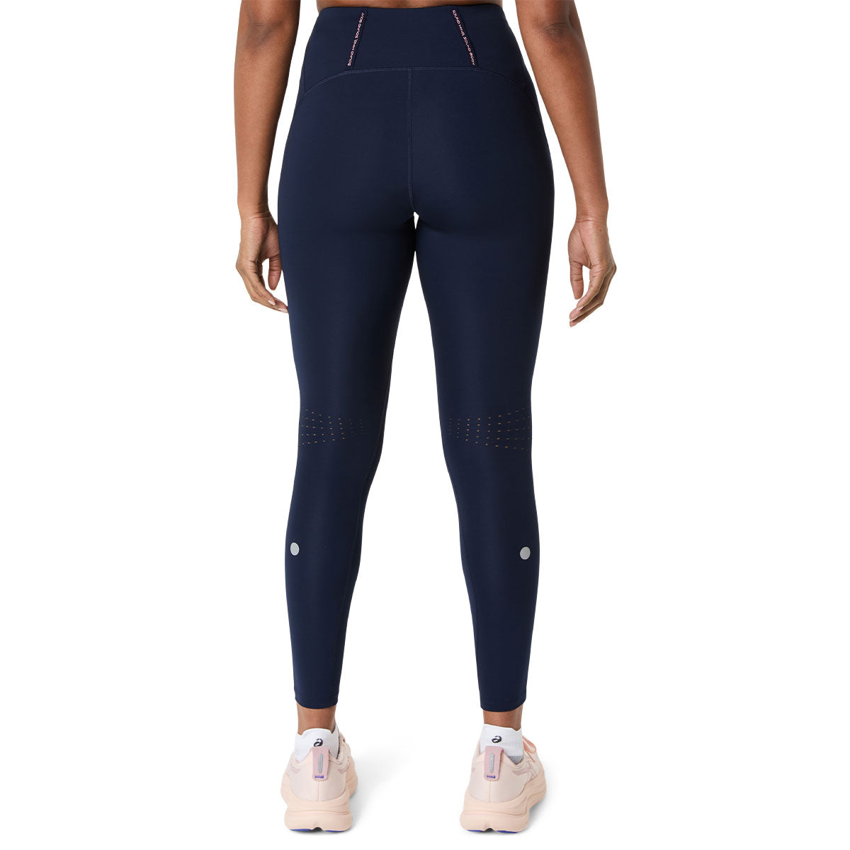 Asics Road High Waist Tight til damer i mørkeblå farve