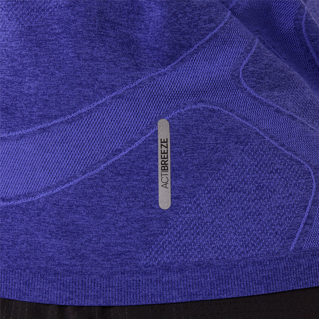ASICS Road Seamless SS Top til damer i lilla farve