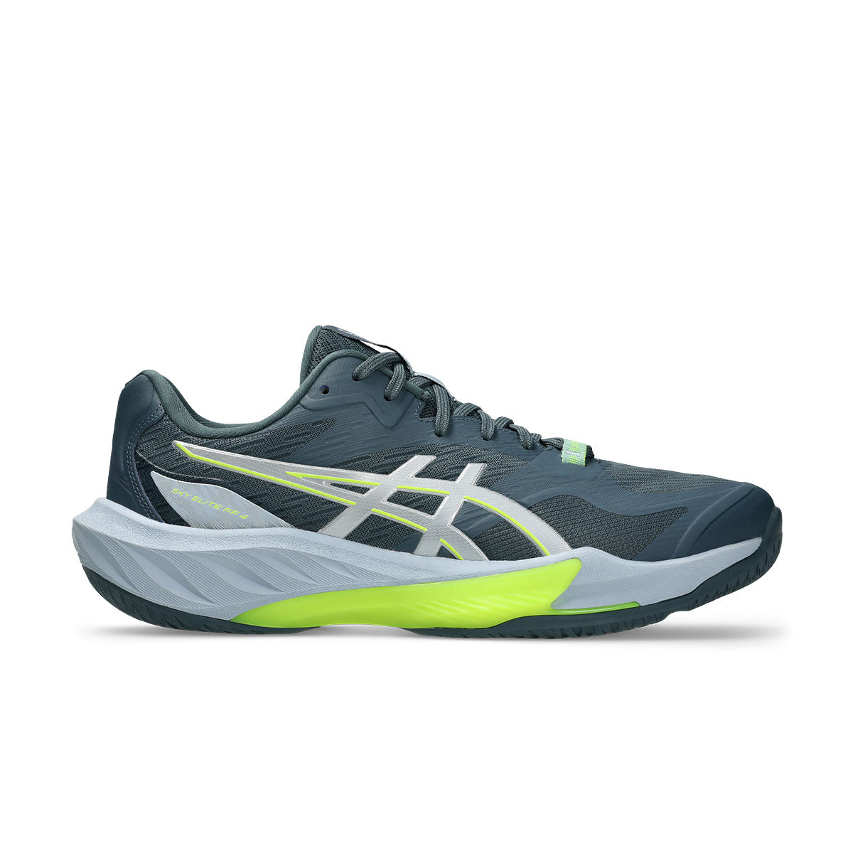 Asics Sky Elite FF 4 Herre indendørssko i mørkeblå og grøn