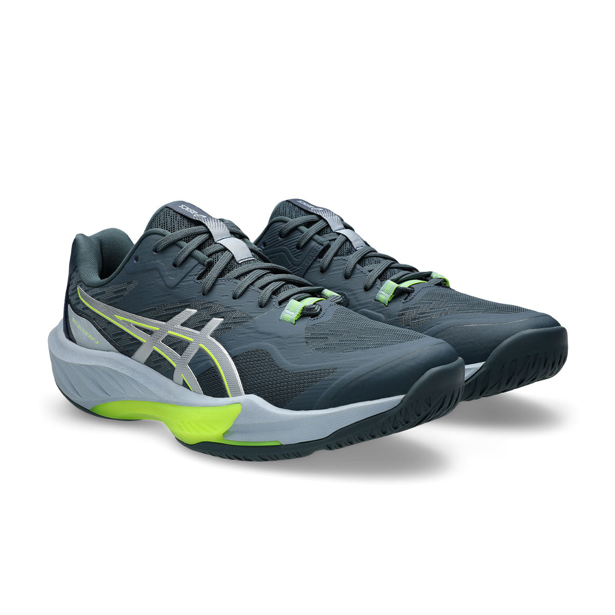Asics Sky Elite FF 4 Herre indendørssko i grå med grønne detaljer