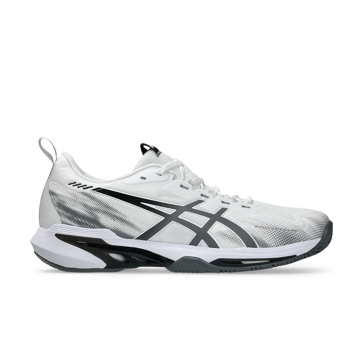 Asics Sonicsmash FF indendørssko i hvid og sort