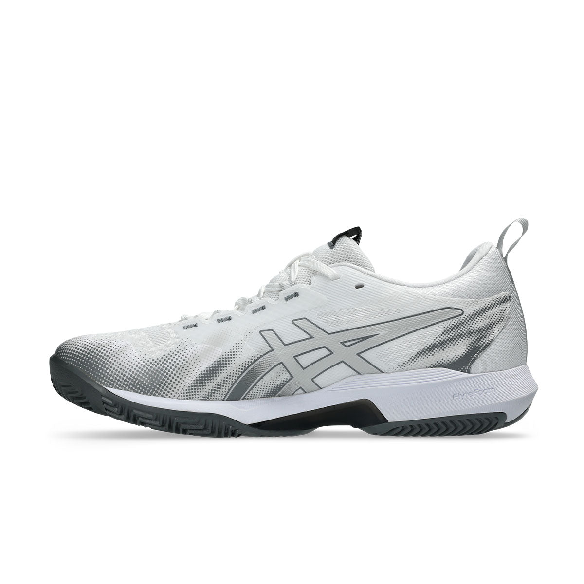 Asics Sonicsmash FF indendørssko i hvid med grå detaljer