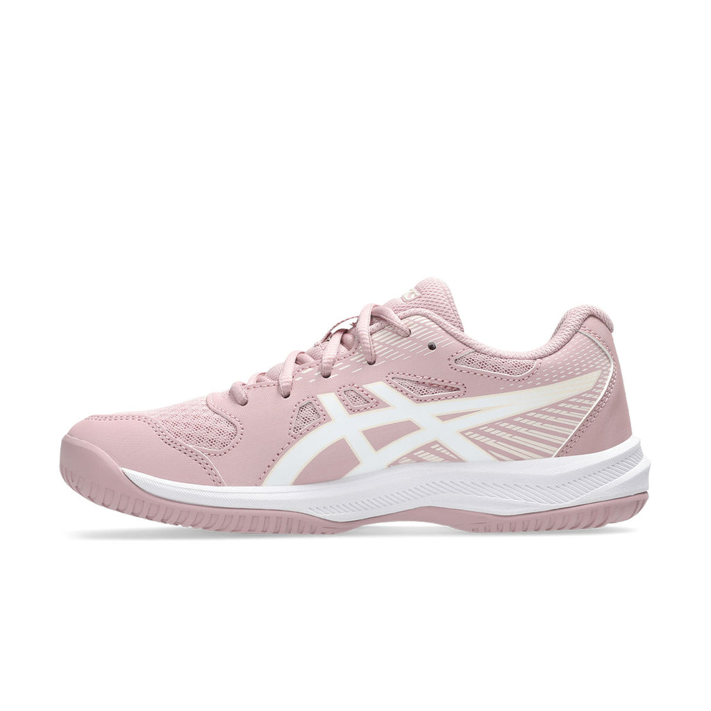 Asics Upcourt 6 GS indendørssko i lyserød med hvid detalje