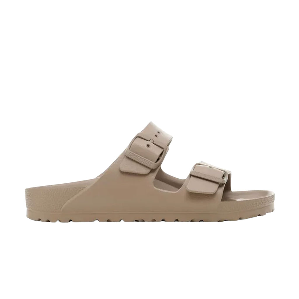 Grå taupe Birkenstock Arizona EVA sandaler med to spænder