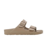 Grå taupe Birkenstock Arizona EVA sandaler med to spænder