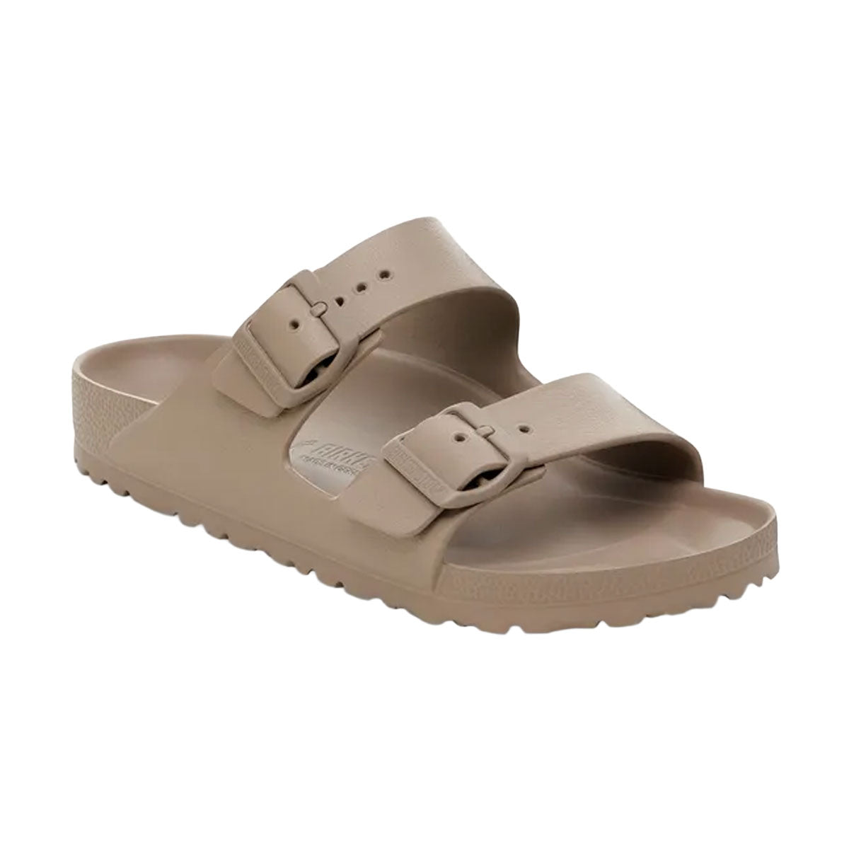 Grå taupe Birkenstock Arizona EVA sandaler med to remme