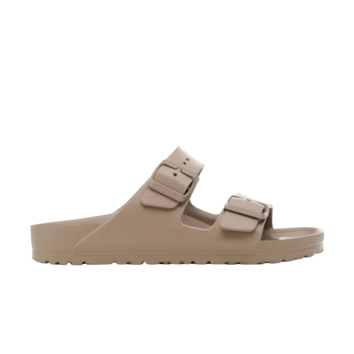 Grå taupe Birkenstock Arizona EVA sandaler med to remme