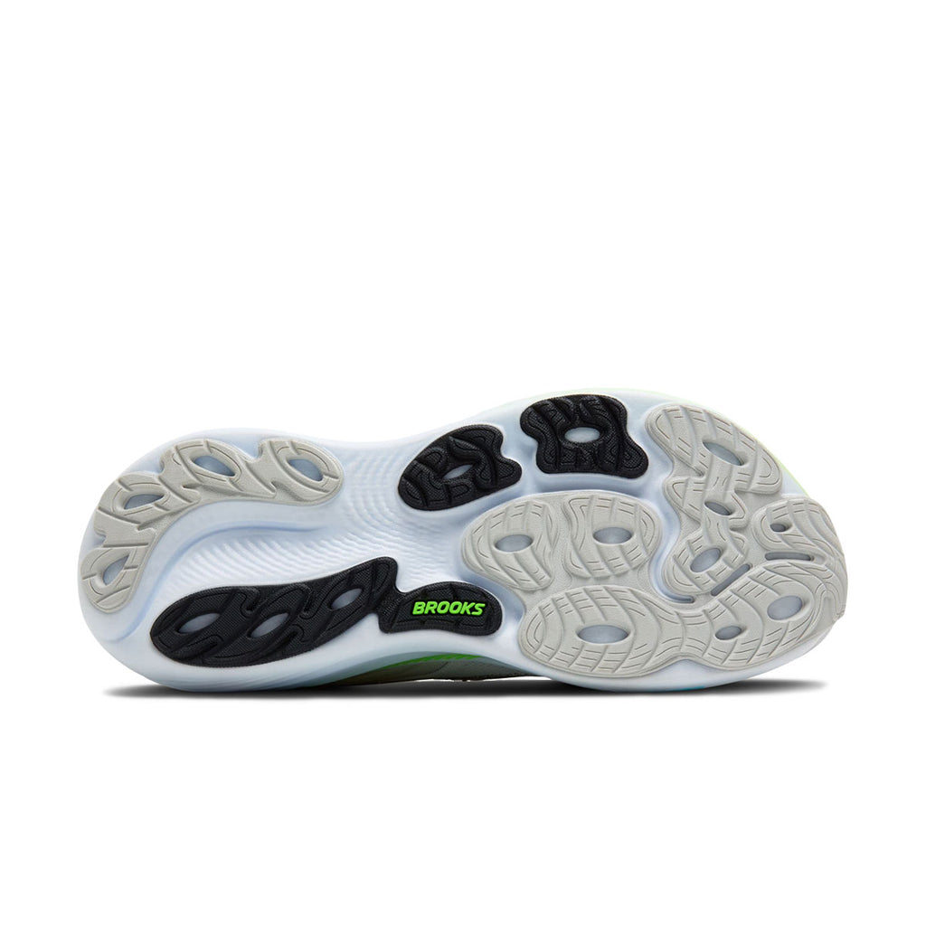 Brooks Adrenaline GTS 25 herre løbesko sål med gummimønster