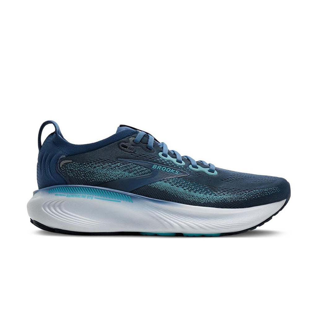 Brooks Adrenaline GTS 25 Herre løbesko i blå og hvid