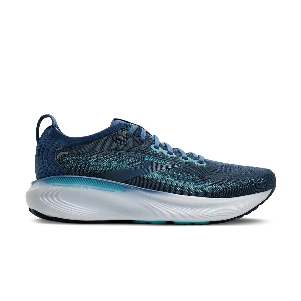 Brooks Adrenaline GTS 25 Herre løbesko i blå og hvid