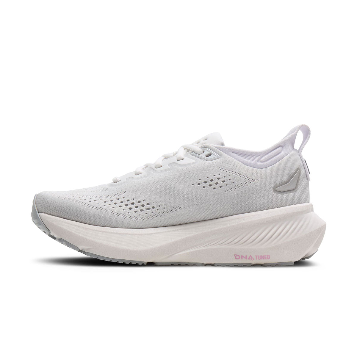 Brooks Glycerin 23 Dame løbesko i hvidt og lyserødt design