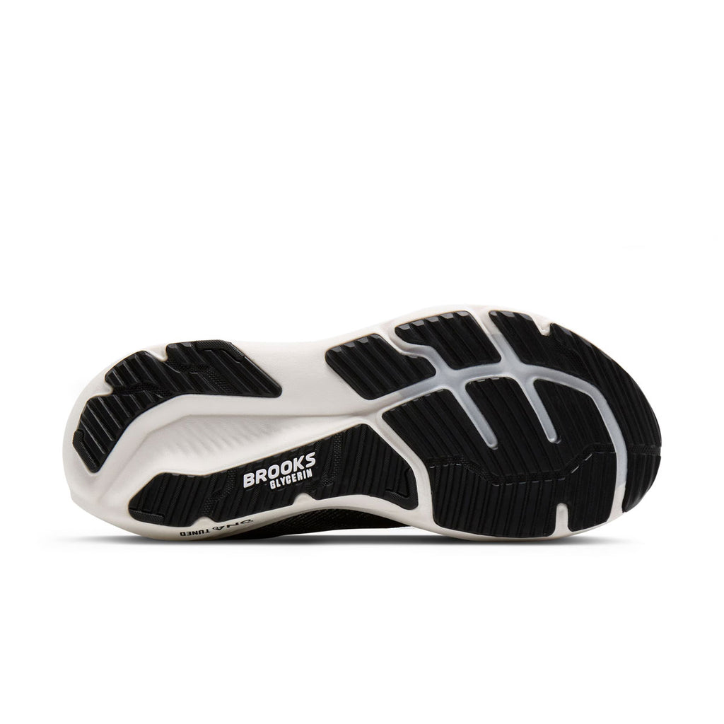 Brooks Glycerin 23 Dame løbesko sål med gummimønster