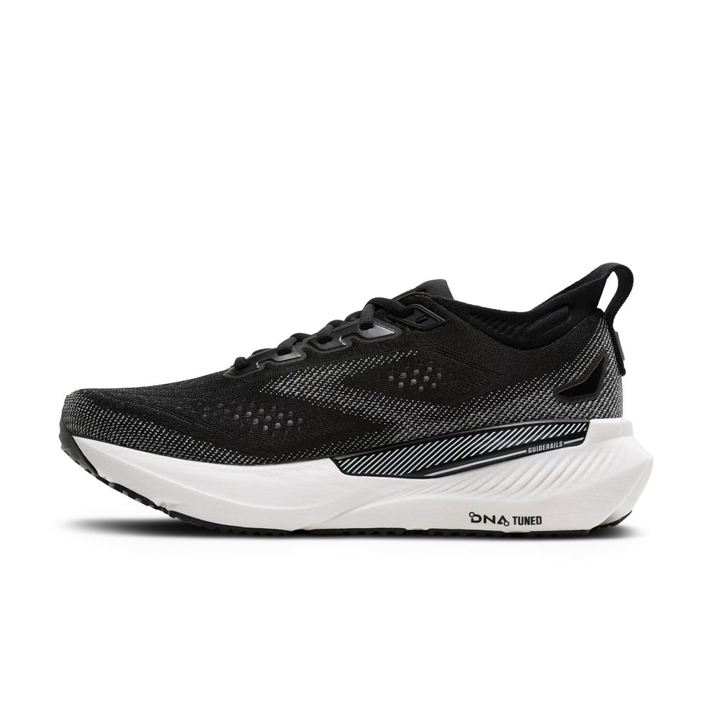Brooks Glycerin GTS 23 Dame løbesko i sort og hvid