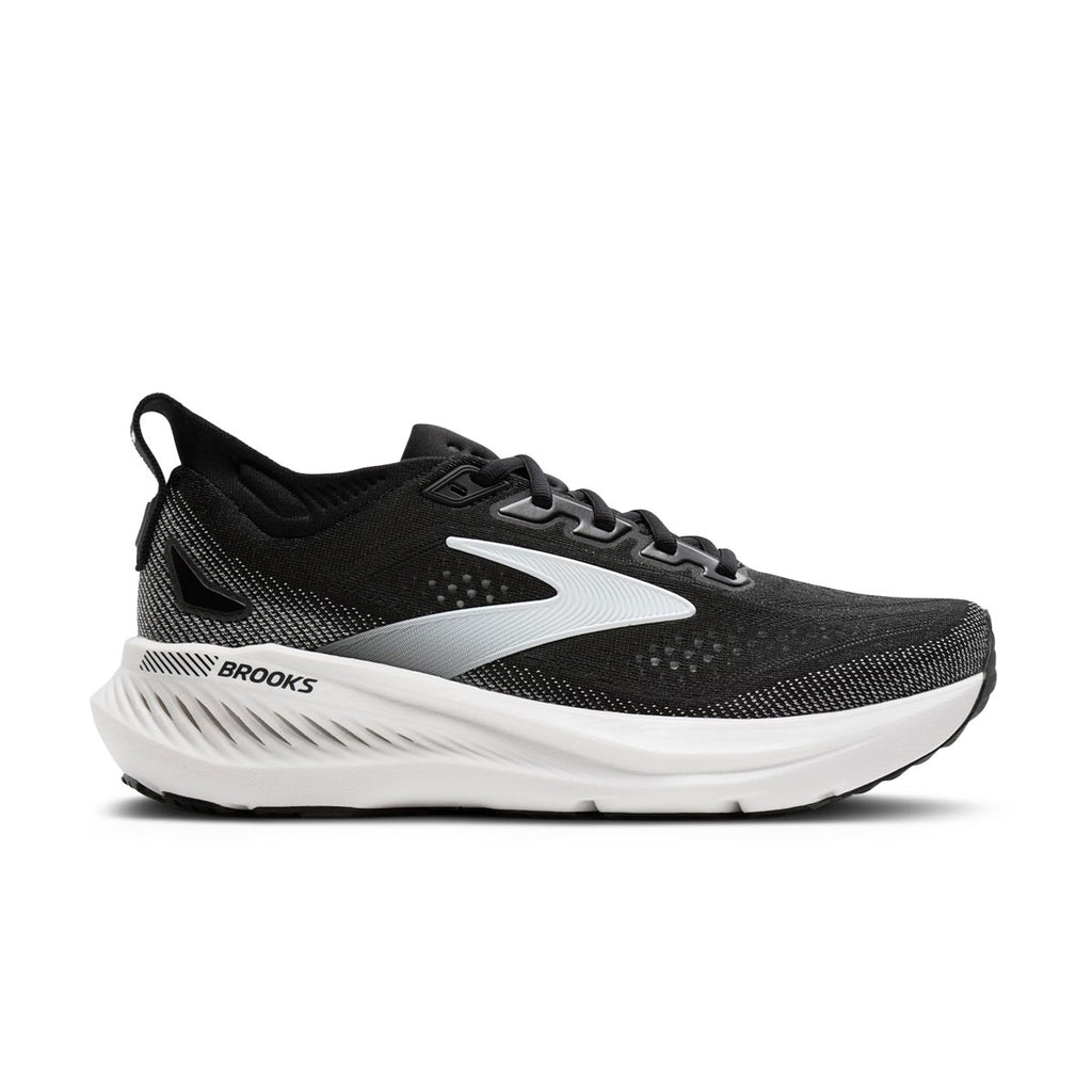 Brooks Glycerin GTS 23 Herre løbesko i sort og hvid
