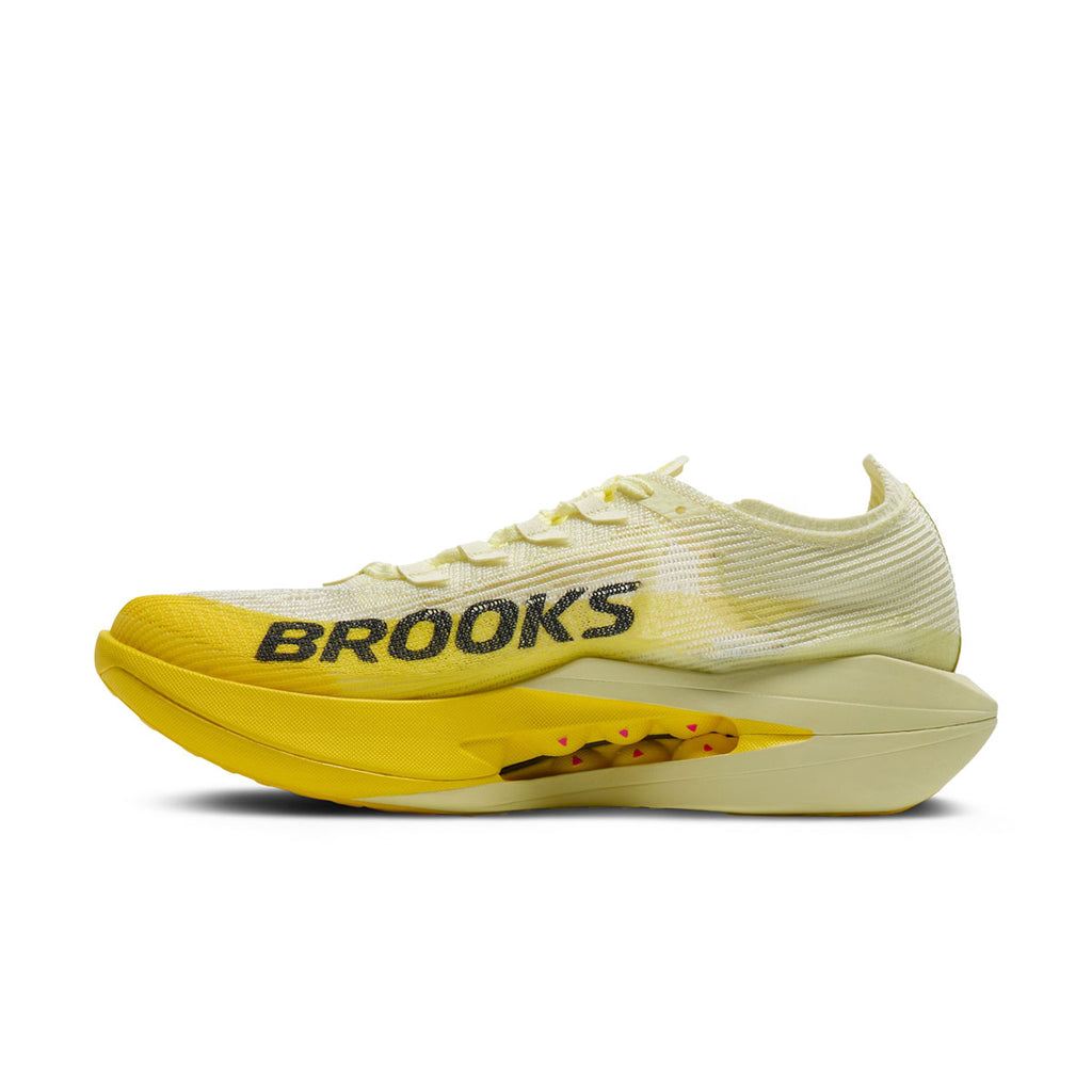 Brooks Hyperion Elite 5 løbesko i gul og hvid farve