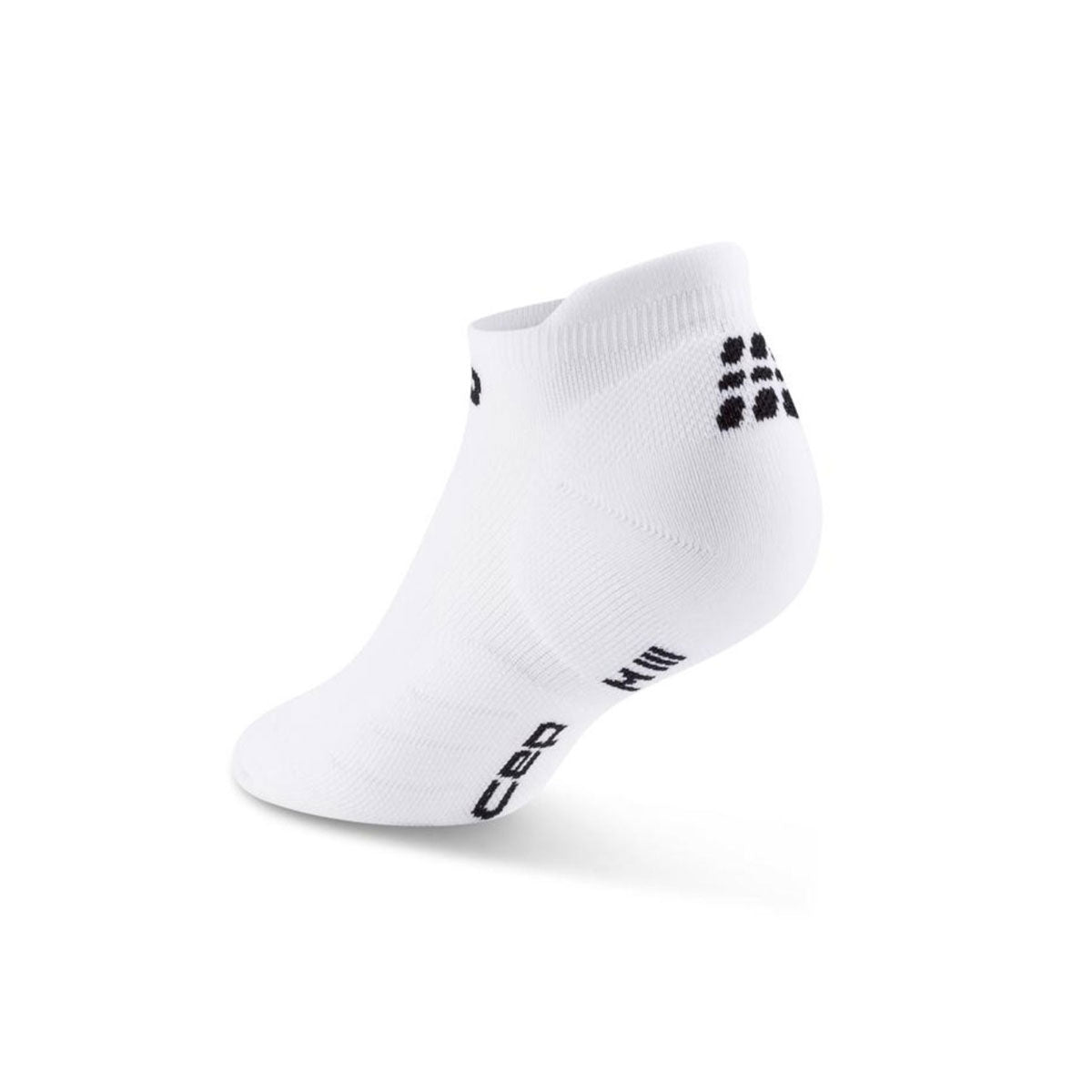 CEP Run Socks 5.0, No Show, hvide strømper til mænd