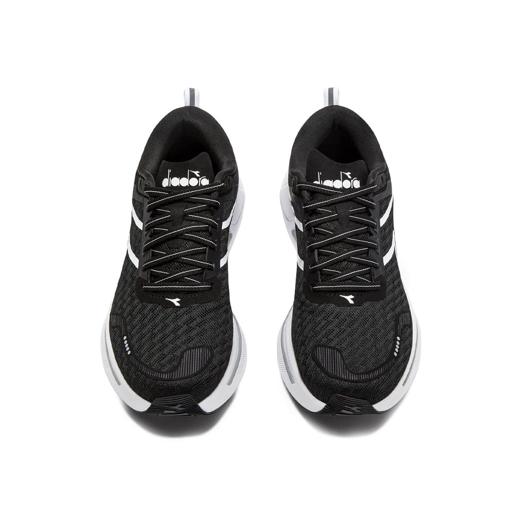 Diadora Cellula 2 Dame løbesko i sort og hvid
